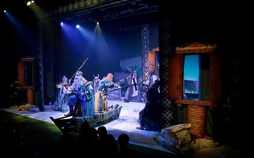 СЕМЕЙНАЯ ЁЛКА  МОЛОДЁЖНОГО ТЕАТРА «Загадка волшебной мельницы Сампо»