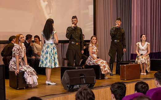 "Автографы Победы". Место проведения СОШ №  94 Адрес: ул. Изобильная, д.2