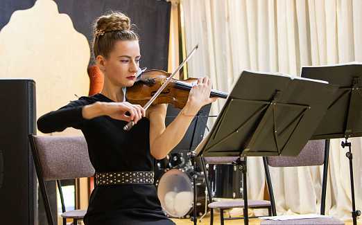 "Премьер-оркестр детям". Место проведения СОШ № 81 Адрес: п. Пригородный, ул. Сербская, 7